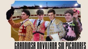 Cartel Novillada sin picadores